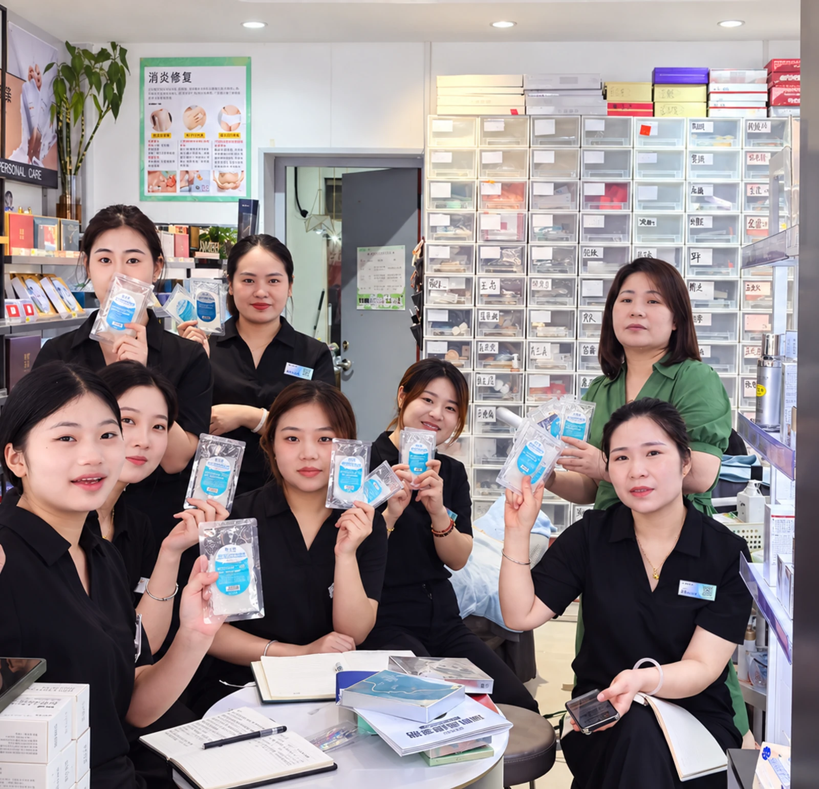 珊肌门店合作·终端经营支持 · 公司提供的现场素材