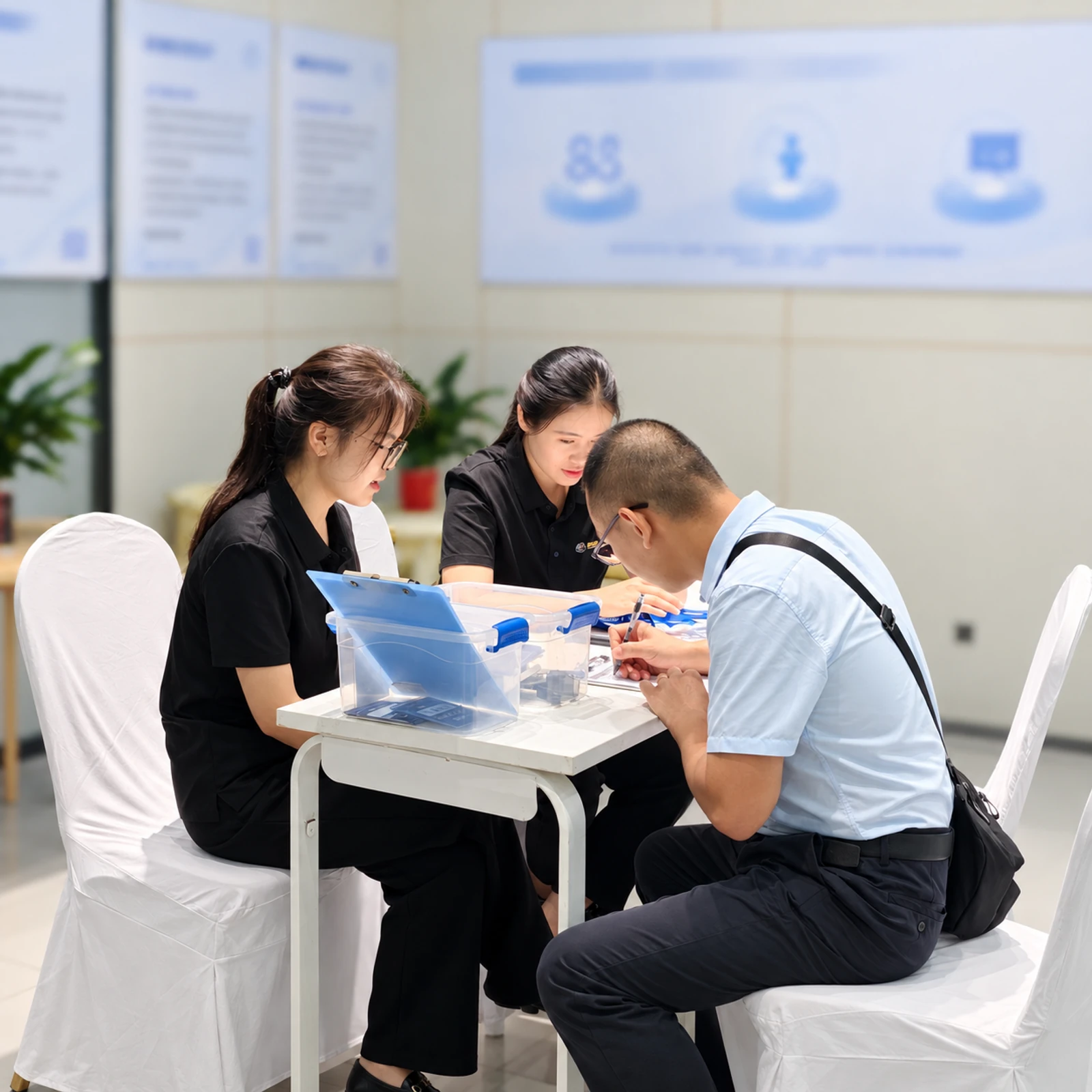 AI实战·人工核对 · 公司提供的现场素材